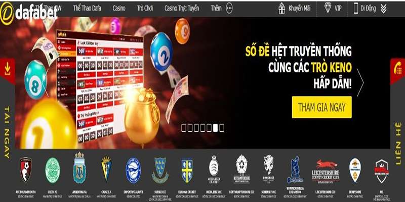 Truy cập vào nhà cái Dafabet để tạo tài khoản